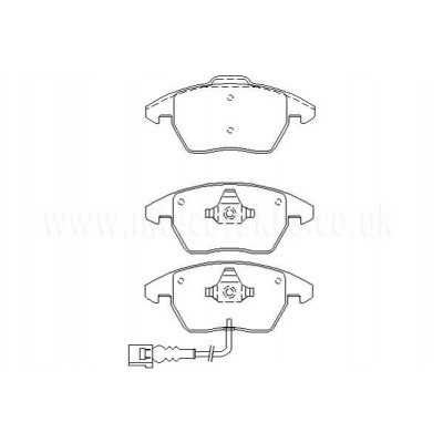 MTECPAD4464 Plaquettes de frein performance Brakes and Spacers