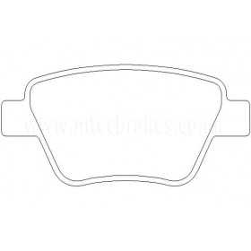 DP22075 Plaquettes de frein EBC Greenstuff 