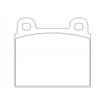 MDB1005 Plaquettes de frein Performance Mintex