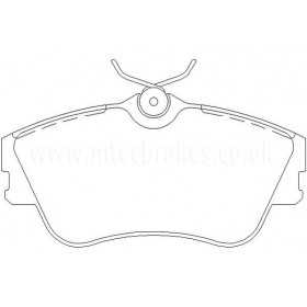 MDB1682 Plaquettes de frein Performance Mintex