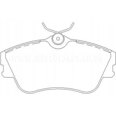 MDB1682 Plaquettes de frein Performance Mintex