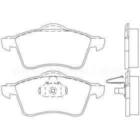 MDB1814 Plaquettes de frein Performance Mintex
