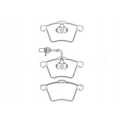 DP21368 Plaquettes de frein EBC Greenstuff 