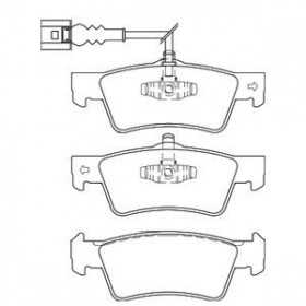 MDB2958 Plaquettes de frein Performance Mintex