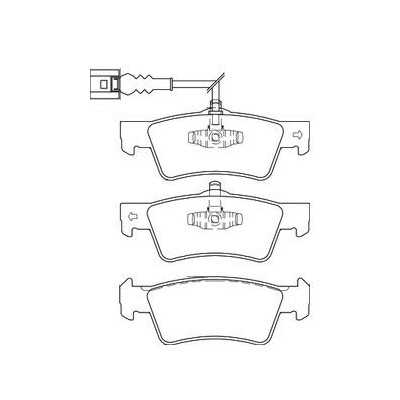 MDB2958 Plaquettes de frein Performance Mintex