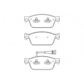 MDB3060 Plaquettes de frein Performance Mintex