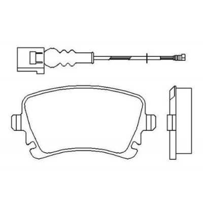 MTECPAD4146 Plaquettes de frein performance Brakes and Spacers