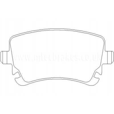 MDB2673 Plaquettes de frein Performance Mintex