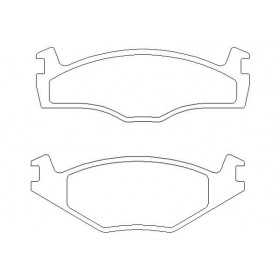 MDB1267 Plaquettes de frein Performance Mintex