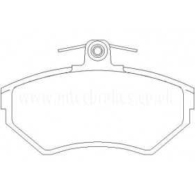 BW722 Plaquettes de frein Performance Brakeworld