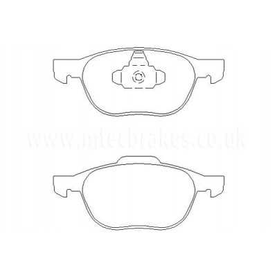 DP31524C Plaquettes de frein EBC Redstuff