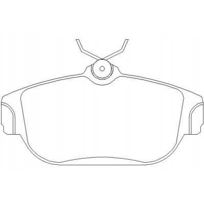 MDB1532 Plaquettes de frein Performance Mintex