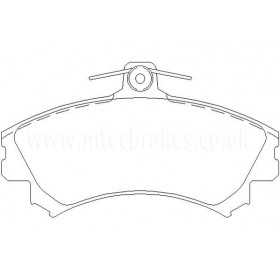 BW657 Plaquettes de frein Performance Brakeworld