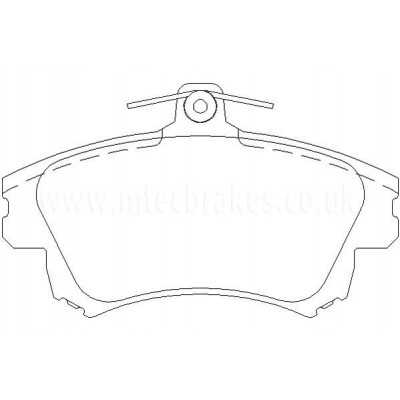 MDB1995 Plaquettes de frein Performance Mintex