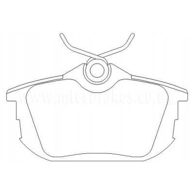 BW658 Plaquettes de frein Performance Brakeworld