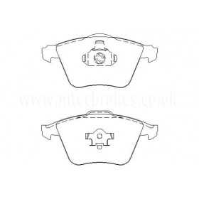 MTECPAD4030 Plaquettes de frein performance Brakes and Spacers