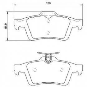 BW4209 Plaquettes de frein Performance Brakeworld