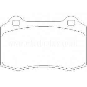 DP31140C Plaquettes de frein EBC Redstuff