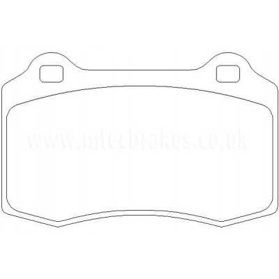 MDB2221 Plaquettes de frein Performance Mintex