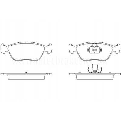 DP21362 Plaquettes de frein EBC Greenstuff 
