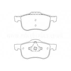 MTECPAD4428 Plaquettes de frein performance Brakes and Spacers