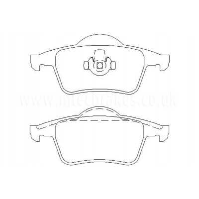 MTECPAD4296 Plaquettes de frein performance Brakes and Spacers