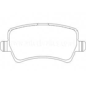 BW4218 Plaquettes de frein Performance Brakeworld