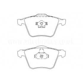 MDB2576 Plaquettes de frein Performance Mintex