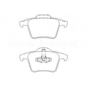 DP31680C Plaquettes de frein EBC Redstuff