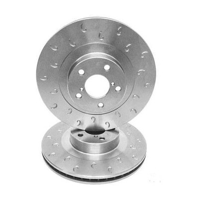 Citroen Saxo 1.5D (3 hole wheels)09|96-12|03 Disques de frein AVANT