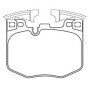 BMW 530d 11/2016- Plaquettes de frein AVANT