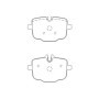 BMW ActiveHybrid 5 12/11-12/17 Plaquettes de frein ARRIERE