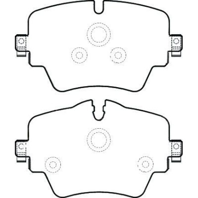 BMW 220d xDrive 220d 09/14-12/18 Plaquettes de frein AVANT
