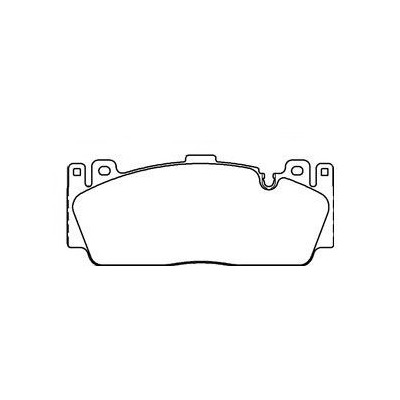 BMW M6 4.4 07|13-10|14 Plaquettes de frein AVANT
