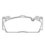 BMW M6 4.4 07|13-10|14 Plaquettes de frein AVANT