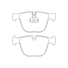 BMW 730Ld 09|05-08|08 Plaquettes de frein ARRIERE