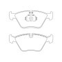 BMW 750i 09|87-09|94 Plaquettes de frein AVANT