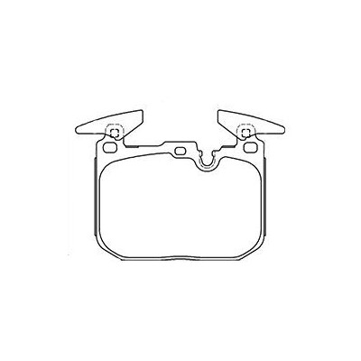 BMW M4 (Coupe) 01/2016- Plaquettes de frein AVANT