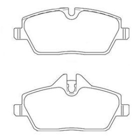 BMW i3 22kWh Range Extender 09/13-04/17 Plaquettes de frein AVANT