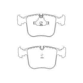 BMW 840Ci 4.0 11|93-01|94 Plaquettes de frein AVANT