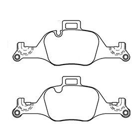BMW 725Ld 01/2019- Plaquettes de frein AVANT