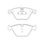 BMW 525d 08|10-12|11 Plaquettes de frein AVANT
