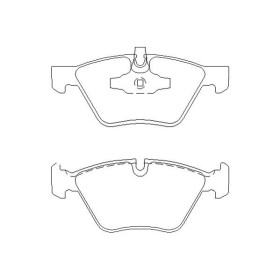 BMW 520d 09|05-08|10 Plaquettes de frein AVANT