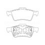 Renault Signum 3.0 V6 CDTi - cha. 31068238 06/03-01/04 Rear Brake Pads