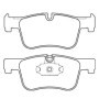 BMW 318d 02/11-05/16 (Y compris M Sport sans kit frein additionnel ) Plaquettes de frein AVANT