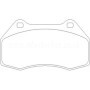 Renault Megane 2.0 T 16v 08/04-09/05 Front Brake Pads