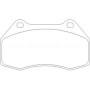 Image de Renault Megane 225 Renaultsport 2.0T 16v 01|06-02|09 Front Brake Pads - Brake and Spacers