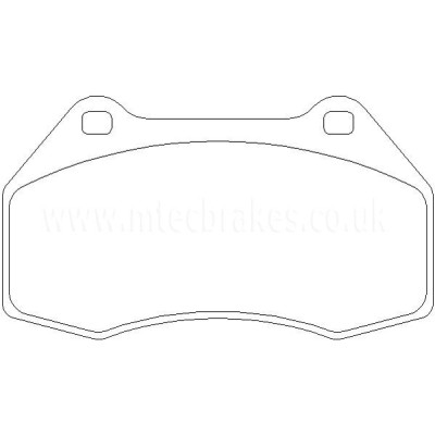 Image de Renault Megane 225 Renaultsport 2.0T 16v 01|06-02|09 Front Brake Pads - Brake and Spacers