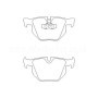 BMW 325i 02|07-12|13 Plaquettes de frein ARRIERE
