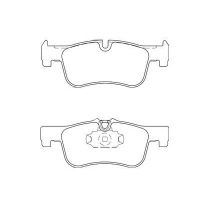 BMW 116d 05/12- (Y compris M Sport sans kit frein additionnel ) Plaquettes de frein AVANT